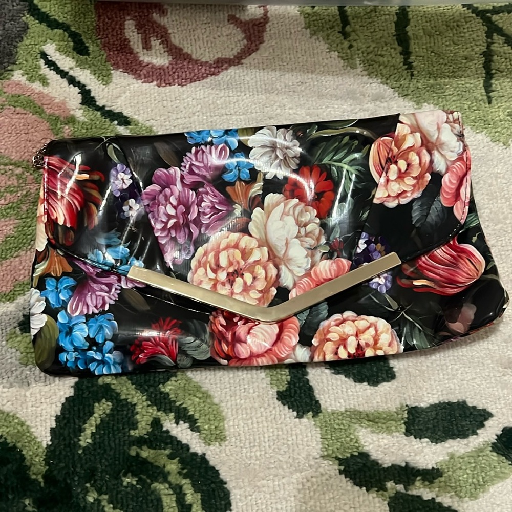 Kelly & Katie floral satchel